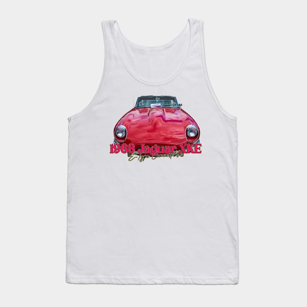 1968 Jaguar XKE E-Type Convertible Tank Top by Gestalt Imagery